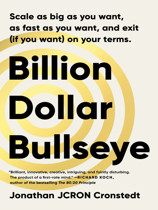 Title details for Billion Dollar Bullseye by Jonathan Cronstedt - Available